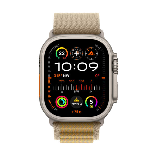 Apple Watch Ultra 2 49 mm Titanio Alpine Loop Canela (Medium)