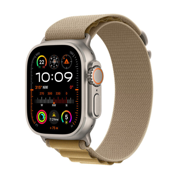 Apple Watch Ultra 2 49 mm Titanio Alpine Loop Canela (Medium)