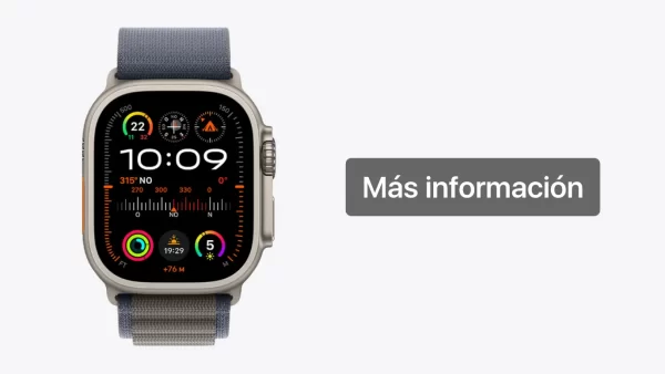 Apple Watch Ultra 2 49 mm Titanio Alpine Loop Índigo (Medium)