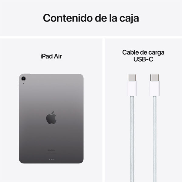 iPad Air 11" Chip M2 128GB Gris espacial