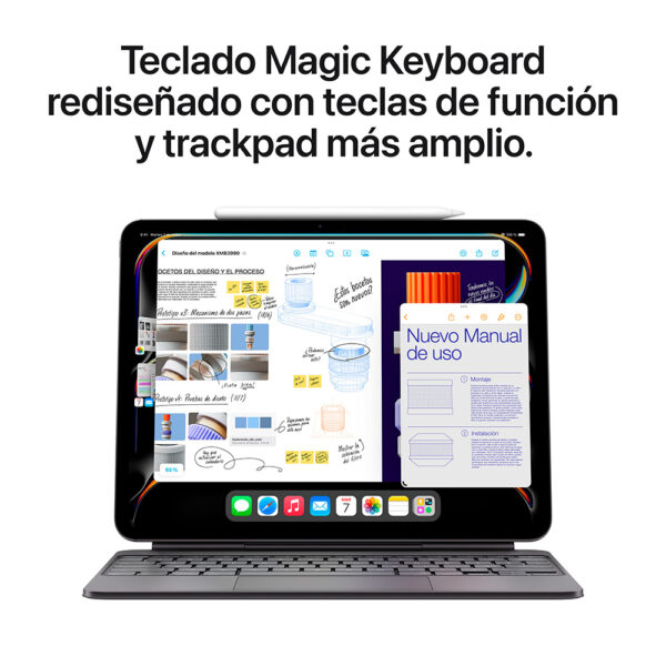 iPad Pro 13" Chip M4 2TB Vidrio Nanotexturizado Plata