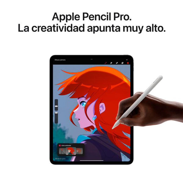 iPad Pro 13" Chip M4 2TB Vidrio Nanotexturizado Plata