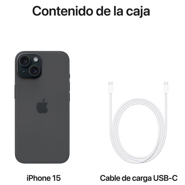 iphone-15-negro-de-128gb iPhone 15 512GB Negro