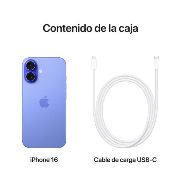 iPhone 16 512GB Azul ultramar