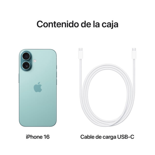 iPhone 16 512GB Verde azulado
