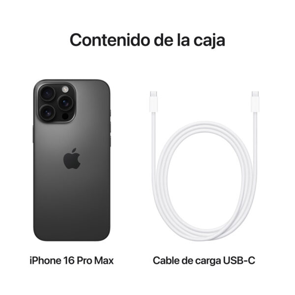 iPhone 16 Pro Max 1TB Titanio Negro