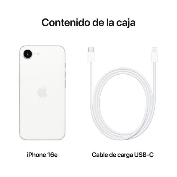iPhone 16e 128GB Blanco
