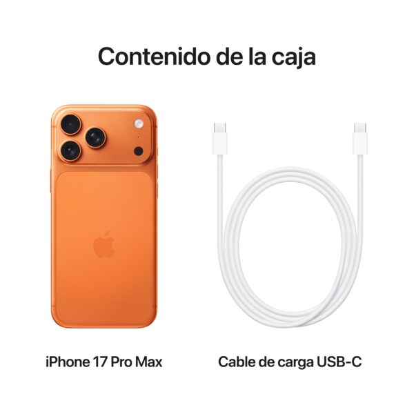 iPhone 17 Pro 512GB Naranja cósmico