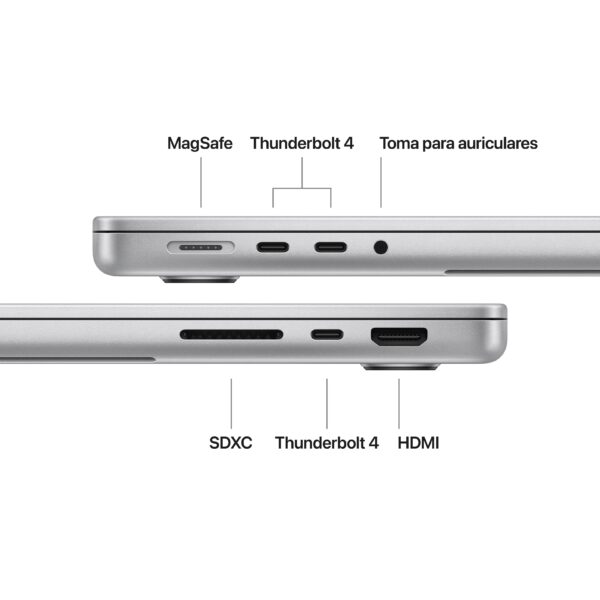 MacBook Pro 14" Chip M5 16GB 1TB Plata