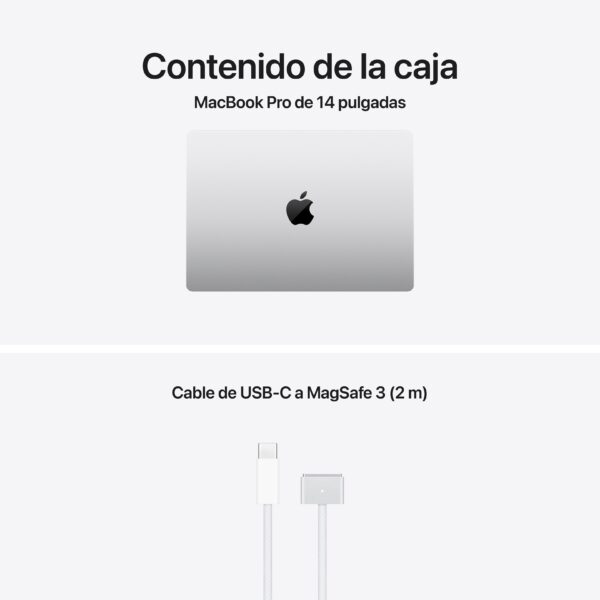 MacBook Pro 14" Chip M5 16GB 1TB Plata