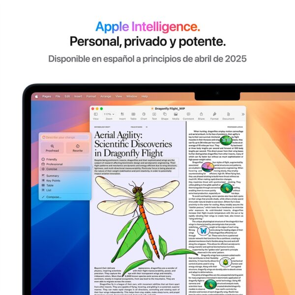 MacBook Air 13" Chip M4 16GB 256GB Medianoche