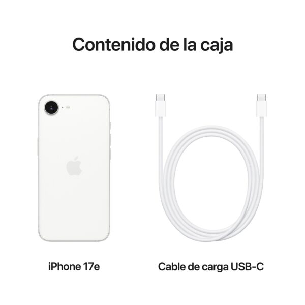 iPhone 17e 512GB Blanco iPhone 17e 256GB Blanco