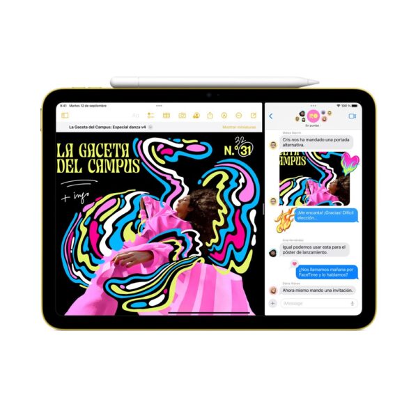 iPad 11" (11ª gen.) 128GB Cellular Amarillo